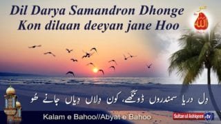 Dil Darya Samandron Dhonge Kon dilaan deeyan jane Hoo