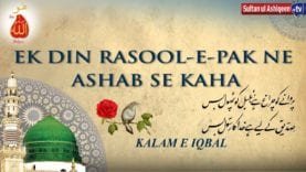 Ik Din Rasool e Paak Ne Ashab Say Kaha