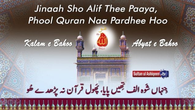 Jinna Shoo Alif Theen Paaya