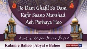 Jo Dam Ghafil So Dam Kafir Saano Murshad Aeh Parhaya Hoo (60/201)