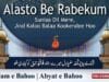 Kalam e Bahoo | Alasto Be Rabekum Suniaa Dil Mere