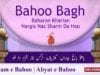 Kalam e Bahoo | Bahoo Bagh Baharan Kharian
