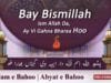 Kalam e Bahoo | Bay Bismillah Ism Allah Da, Ay Vi Gahna Bharaa Hoo | Sultan Bahoo