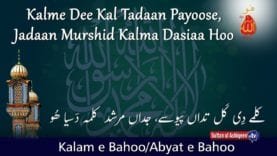 Kalma De Kal Tidaan Payoosee Jaddan Murshid Kalma Dasyaa Hoo
