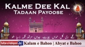 Kalme Dee Kal Tadaan Payoose, Jadaan Murshid Kalma Dasyaa Hoo