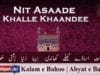 Nit Asaade Khalle Khaandee