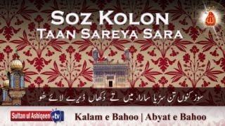 Soz Kolon Taan Sareya Sara