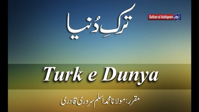Speech: Turk e Dunya