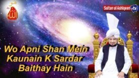 Wo Apni Shan Main Kounain Kay Sardar Bethy Hain