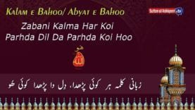 Zabani Kalma Har Koi Parhda Dil Da Parhda KoI Hoo